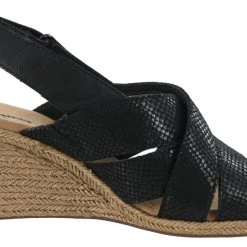 Clarks Of England Clarks Lafley Krissy Ankle Strap Wedge Sandals Women's