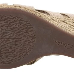 Clarks Of England Clarks Lafley Krissy Ankle Strap Wedge Sandals Women's