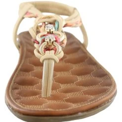 Patrizia Womens Gadelina Lightweight Summer T-Strap Sandals