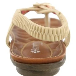 Patrizia Womens Gadelina Lightweight Summer T-Strap Sandals
