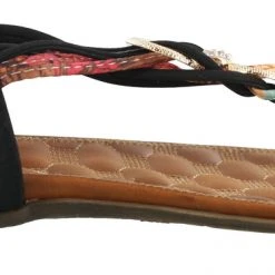 Patrizia Womens Gadelina Lightweight Summer T-Strap Sandals