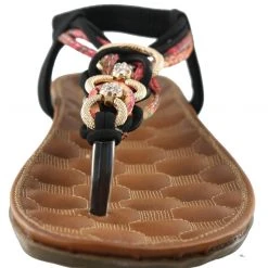 Patrizia Womens Gadelina Lightweight Summer T-Strap Sandals