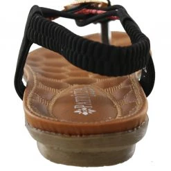 Patrizia Womens Gadelina Lightweight Summer T-Strap Sandals