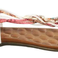 Patrizia Womens Gadelina Lightweight Summer T-Strap Sandals