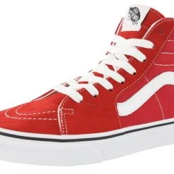 Vans Mens Hi Top Walking Skate Shoes Vulcanized Rubber Sole Sk8-Hi
