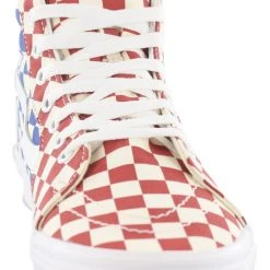 Vans Mens Hi Top Walking Skate Shoes Vulcanized Rubber Sole Sk8-Hi