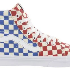 Vans Mens Hi Top Walking Skate Shoes Vulcanized Rubber Sole Sk8-Hi