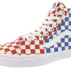 Vans Mens Hi Top Walking Skate Shoes Vulcanized Rubber Sole Sk8-Hi