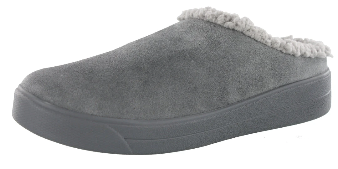 Clarks Of England Ryka Women Warm Cozy Wide Width Slip On Clog Slippers Violet Clarks Of England Ryka Women Warm Cozy Wide Width Slip On Clog Slippers Violet