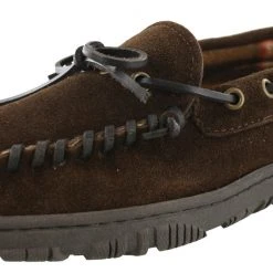 Clarks Of England Clarks Men Warm Cozy Slip On Moccasin Slippers Douglas