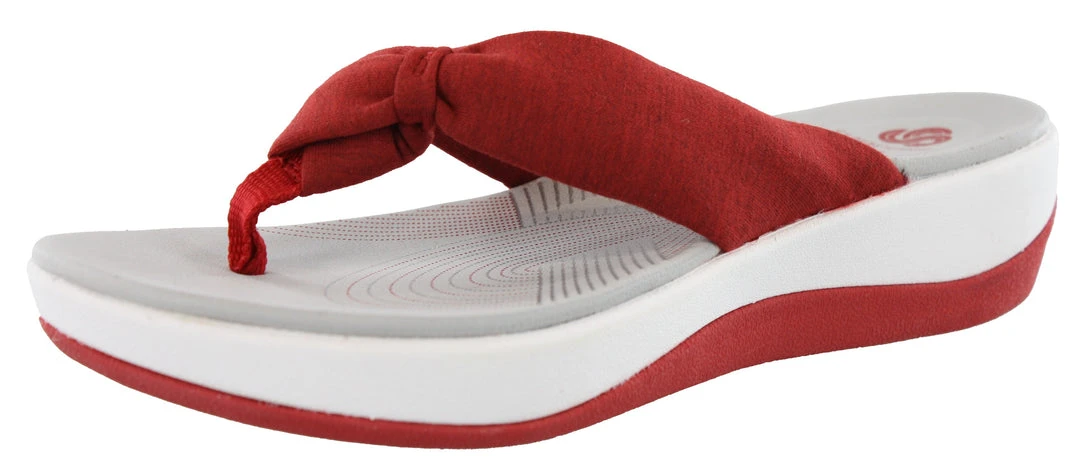 Clarks Of England Clarks Women Arla Glison Thong Sandals With Arch Support 45 Clarks Of England Clarks Women Arla Glison Thong Sandals With Arch Support
