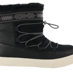 Toms Women Pull On Water-Resistant Ankle Boots Alpine