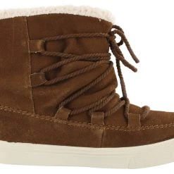 Toms Women Pull On Water-Resistant Ankle Boots Alpine