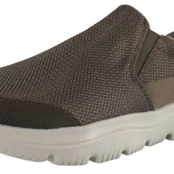 Skechers Mens Lightweight Extra Wide Fit Shoes Go Walk Evolution