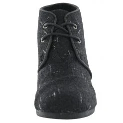 Toms Women Desert Wedge Lace Up Booties