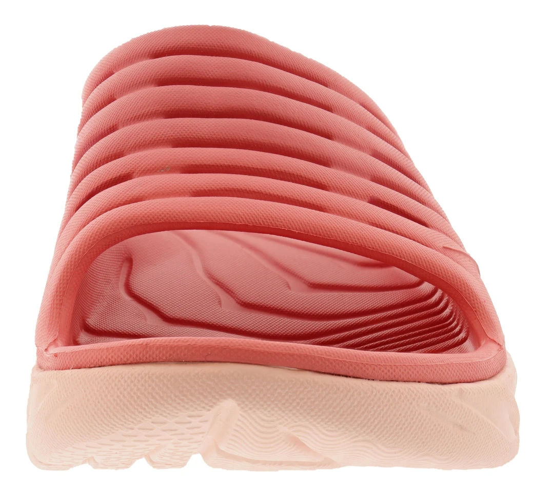 Hoka One One Hoka Ora Recovery Slide Sandals For Plantar Fasciitis Women's 30 Hoka One One Hoka Ora Recovery Slide Sandals For Plantar Fasciitis Women's