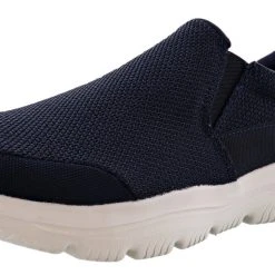 Skechers Mens Lightweight Extra Wide Fit Shoes Go Walk Evolution