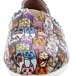 Skechers Women Bobs Plush Uptown Kitty Memory Foam Flats