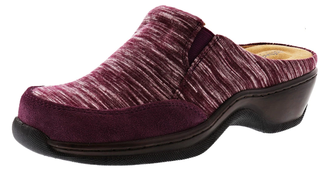 Softwalk Women's Alcon 2E Wide Width Slip On Clogs Softwalk Women's Alcon 2E Wide Width Slip On Clogs