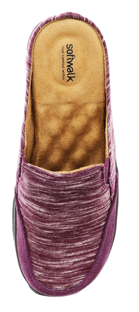 Softwalk Women's Alcon 2E Wide Width Slip On Clogs Softwalk Women's Alcon 2E Wide Width Slip On Clogs